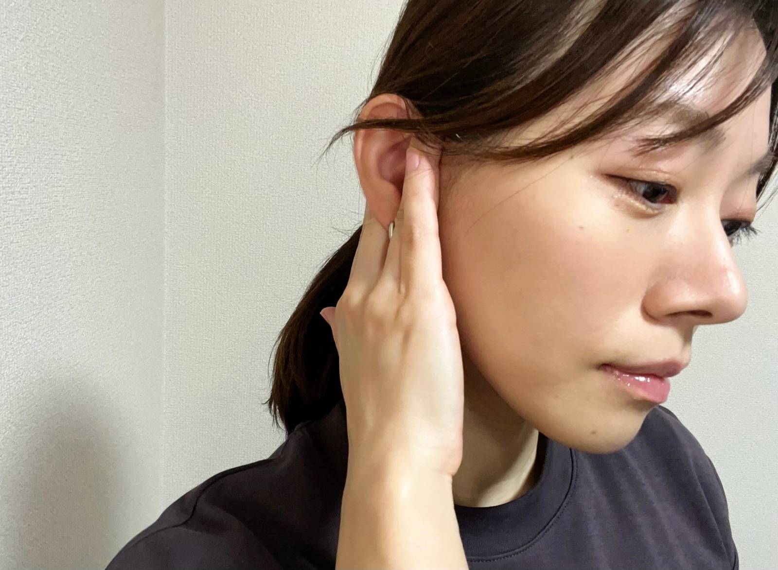 お疲れ顔対策「耳まわり」リンパマッサージ①