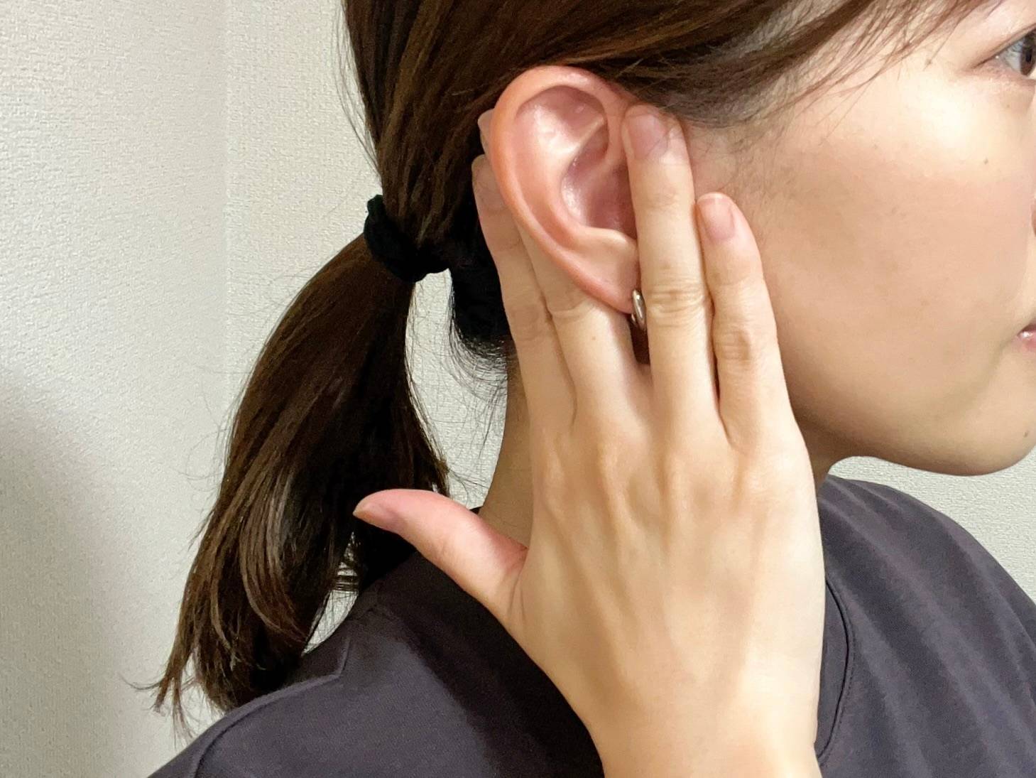 お疲れ顔対策「耳まわり」リンパマッサージ②