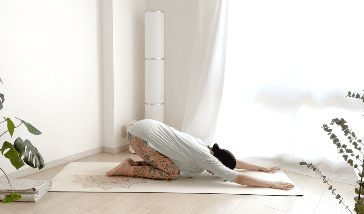 前屈ストレッチ