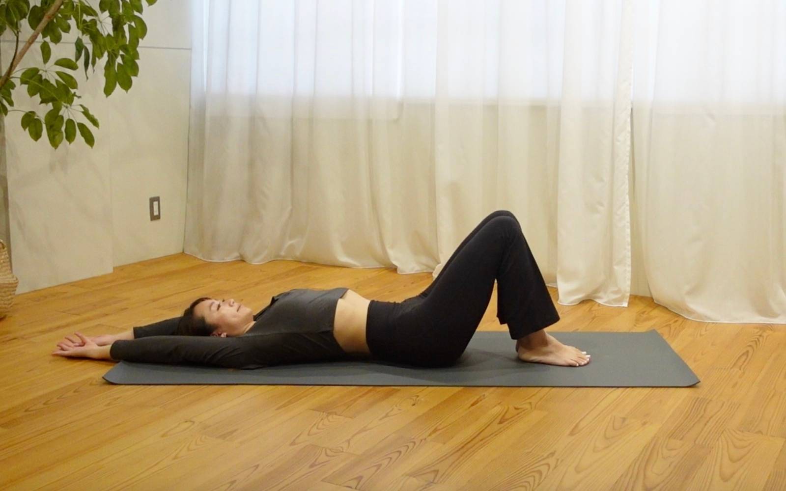 仰向けのがっせき