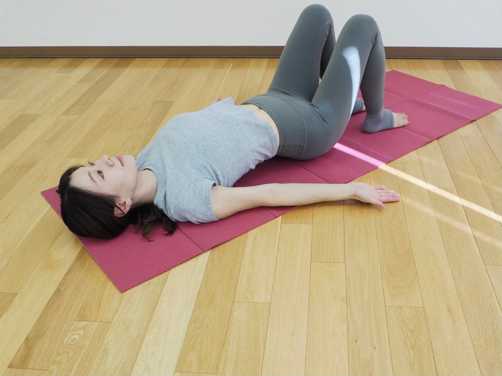 腰痛対策ストレッチ②