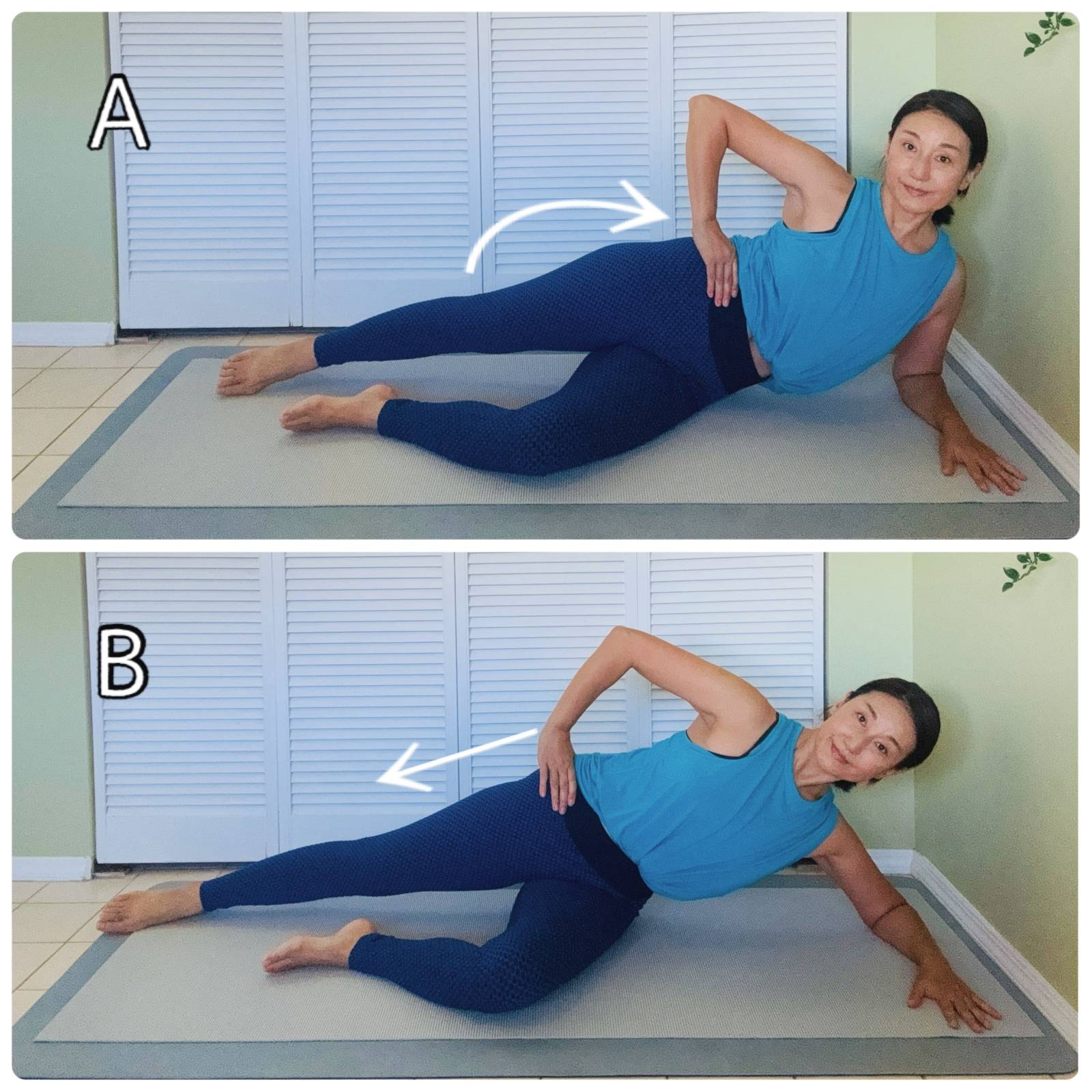 サイドレッグレイズ