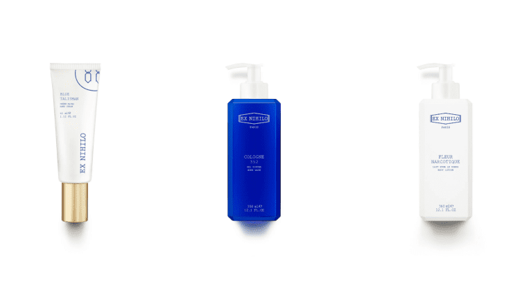 白と青のシンプルなルックスがハイセンスなパリ発オート・パフュームリー・メゾン「EX NIHILO」