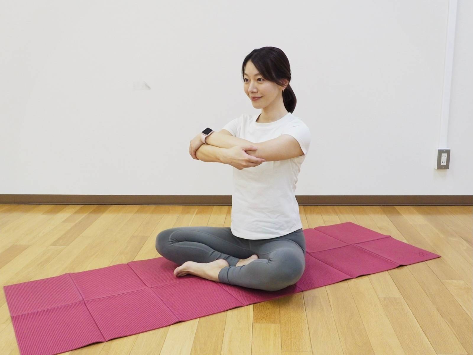 くびれエクササイズ①