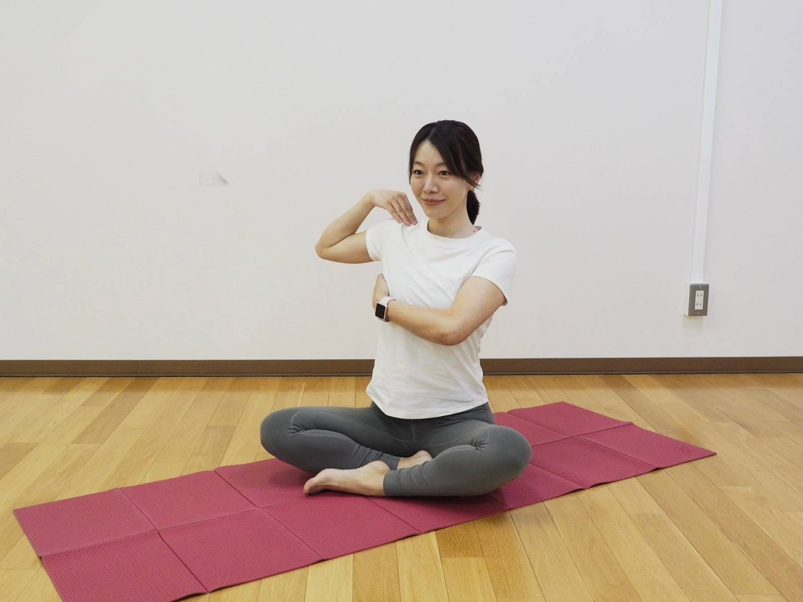 脇ストレッチ①