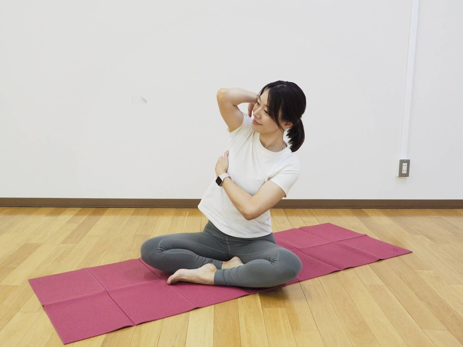 脇ストレッチ③