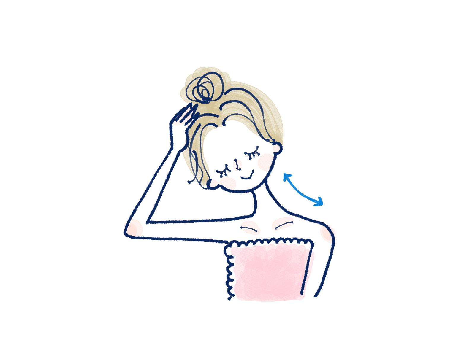 リンパ流しストレッチ