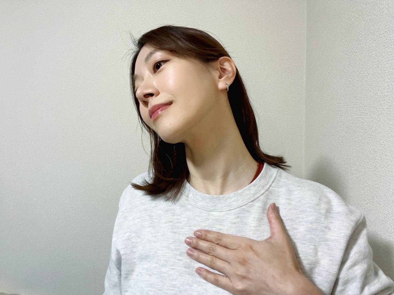 胸鎖乳突筋ストレッチ③