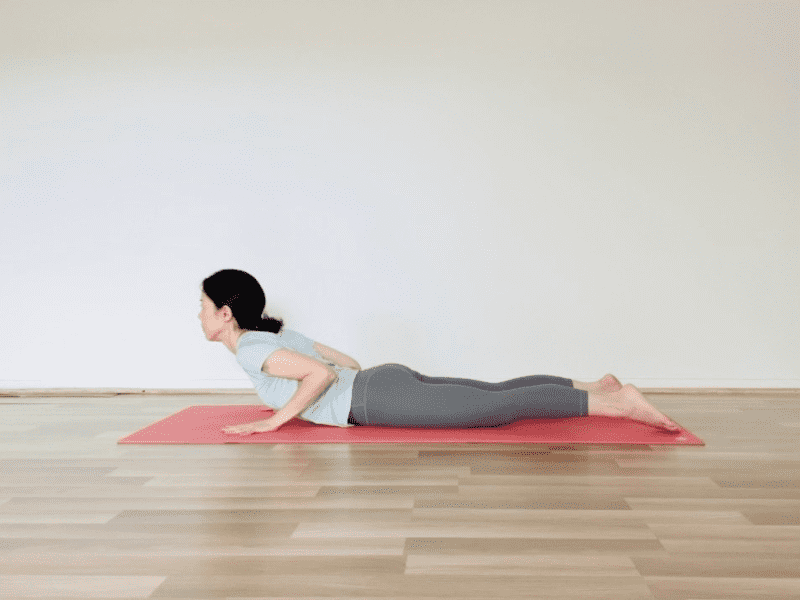 コブラのポーズ