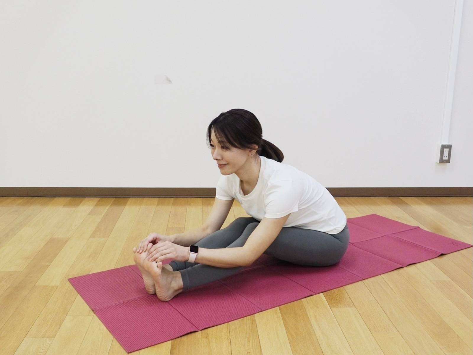 もも裏ストレッチ④