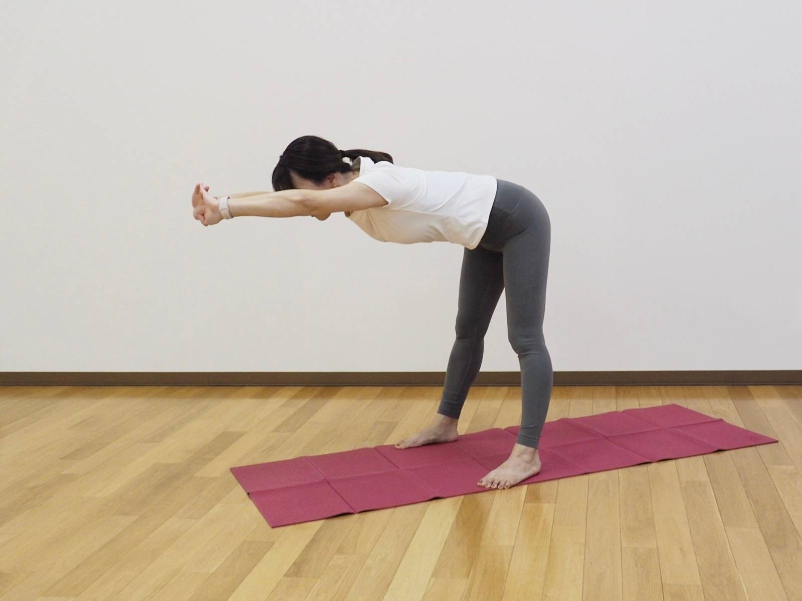 寝る前のストレッチ②