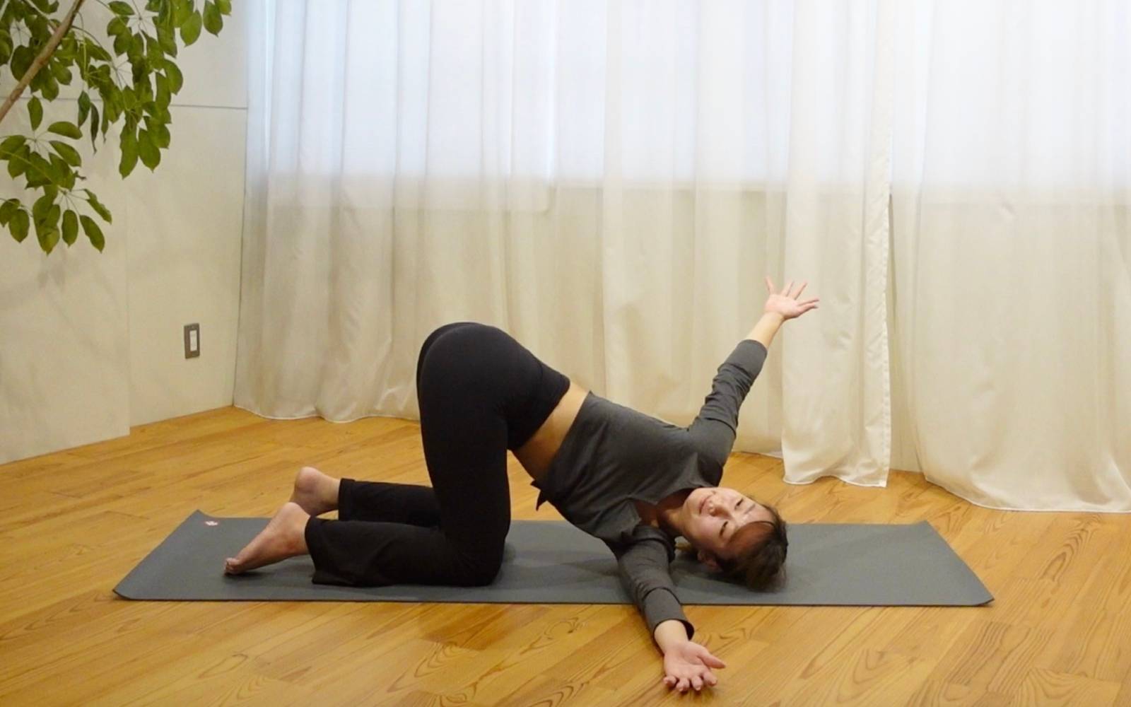 胸椎ストレッチ