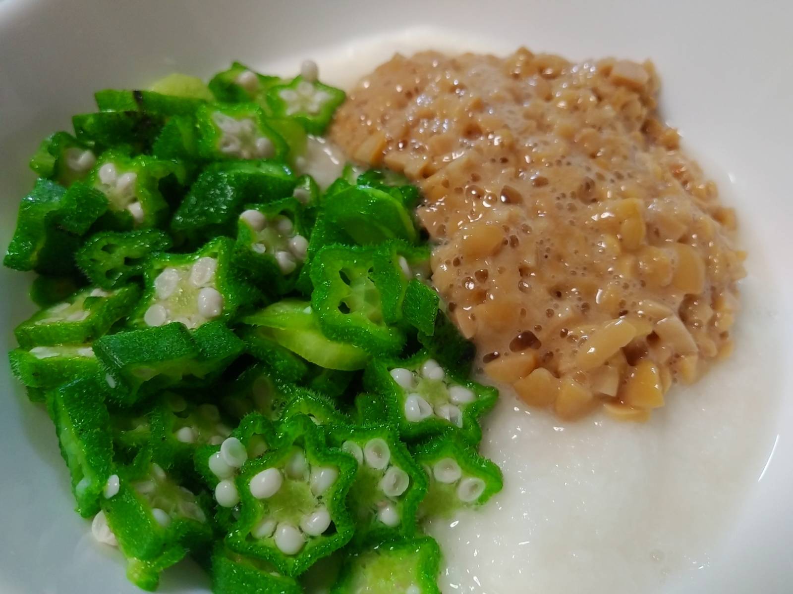 納豆オクラ
