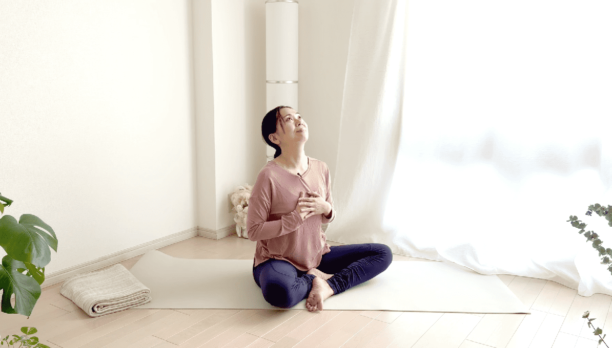 首のストレッチ