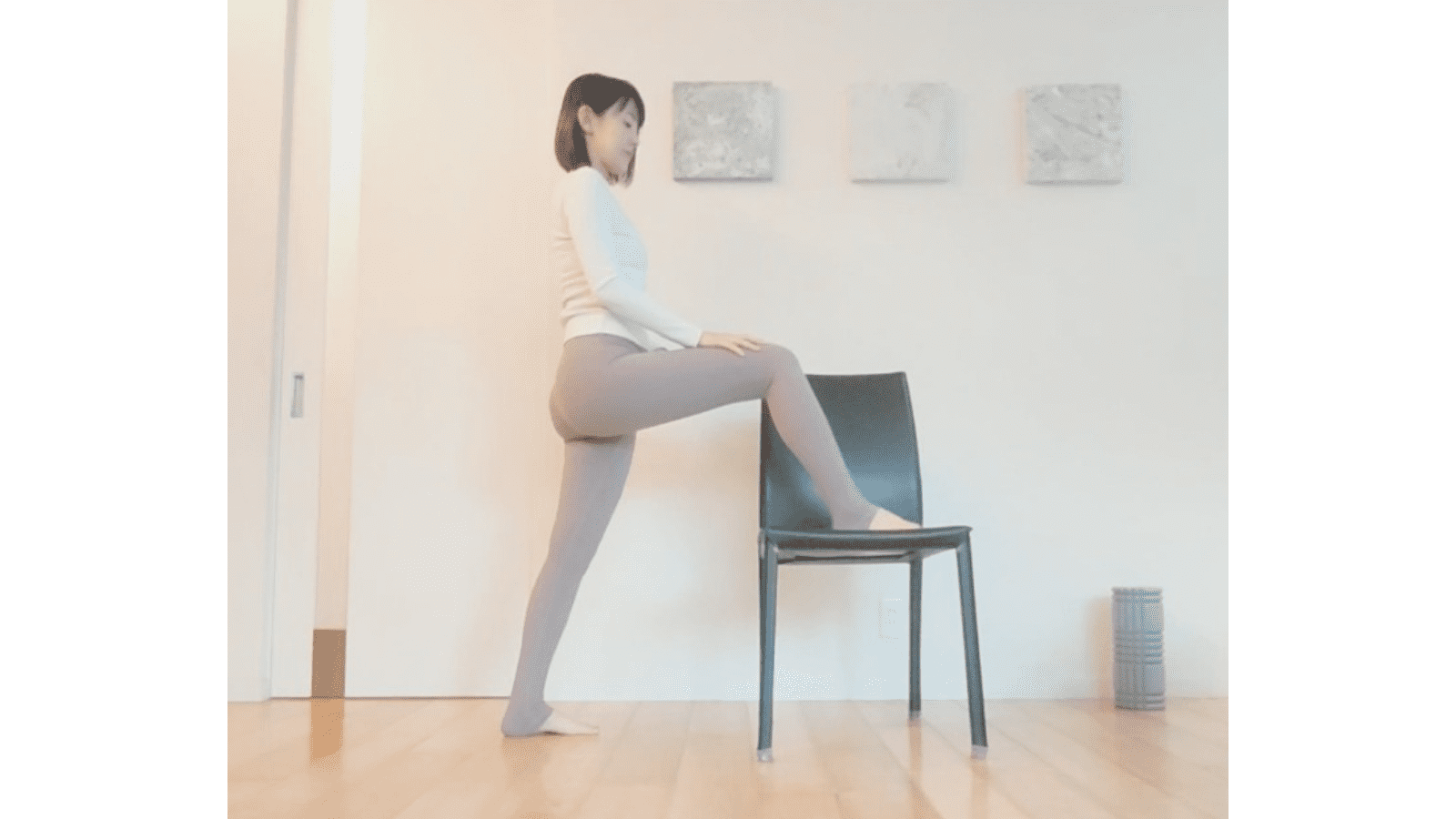 大殿筋ストレッチ