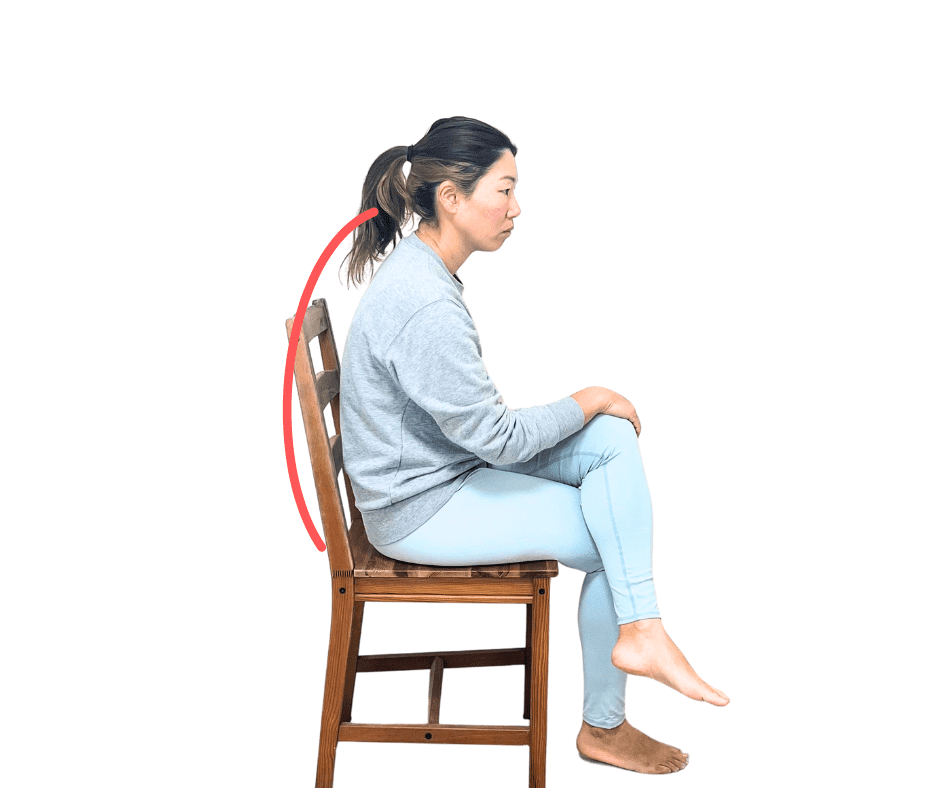 姿勢改善チェアヨガ