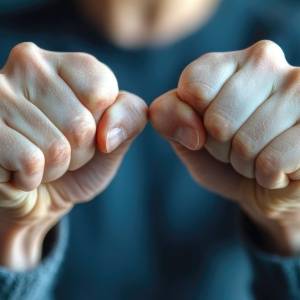 【無意識にこぶしを握りしめている人に】心の波を鎮めてくれる、アメリカ発「カラテチョップ」ツボ押し
