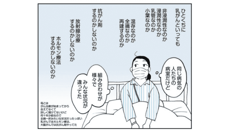 「気持ちは元気でも体は大変」希少乳がん治療中の50代漫画家が実感したホルモン療法のリアル|体験談