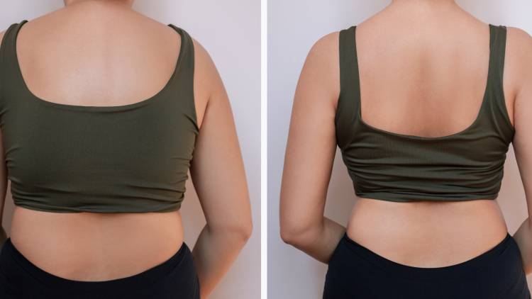 これだけで痩せてみえる！→巻き肩改善ヨガ。40代で痩せづらい、老けて見える、だるさが取れない人の共通点とは？