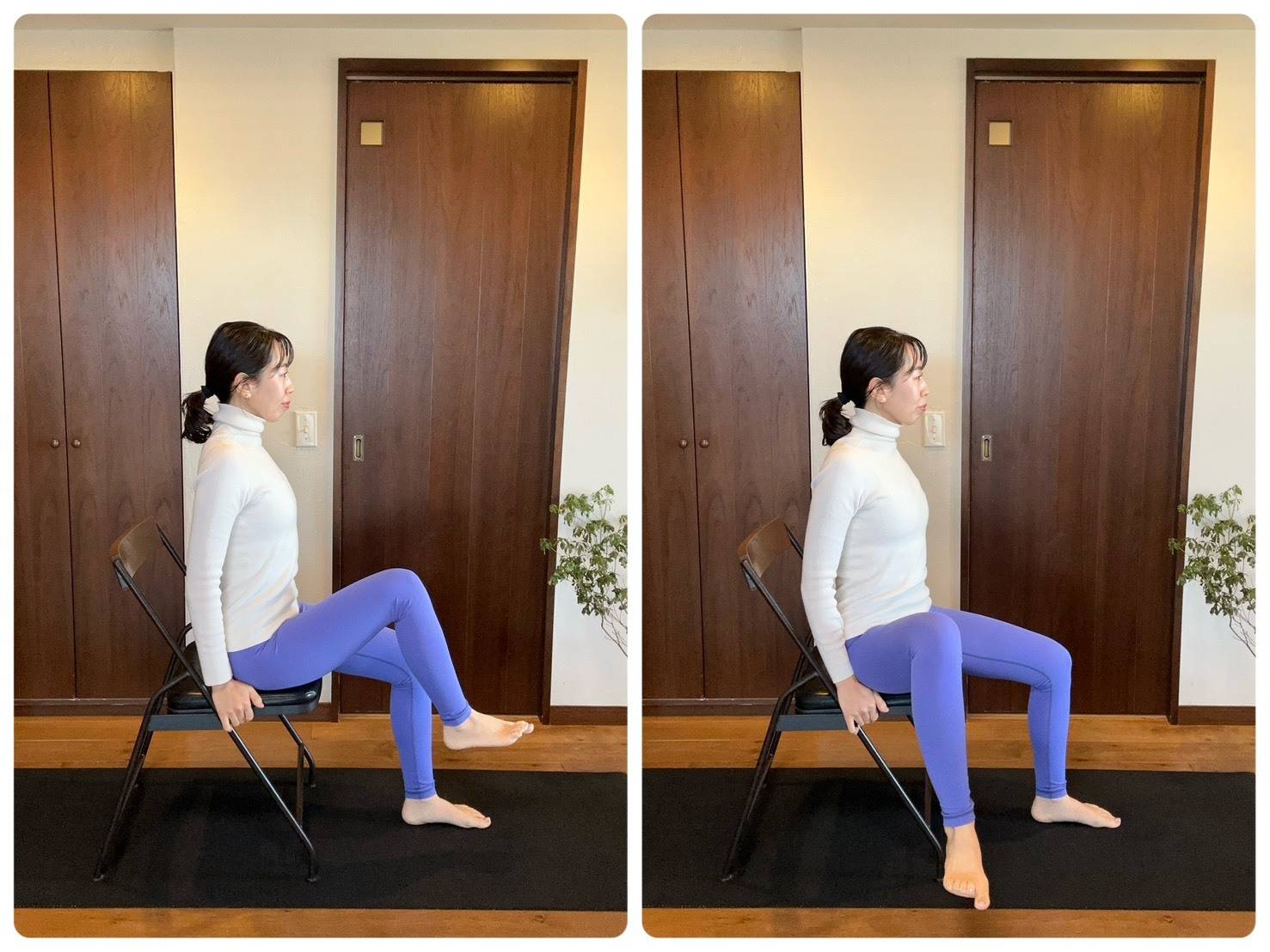 チェアヨガ①