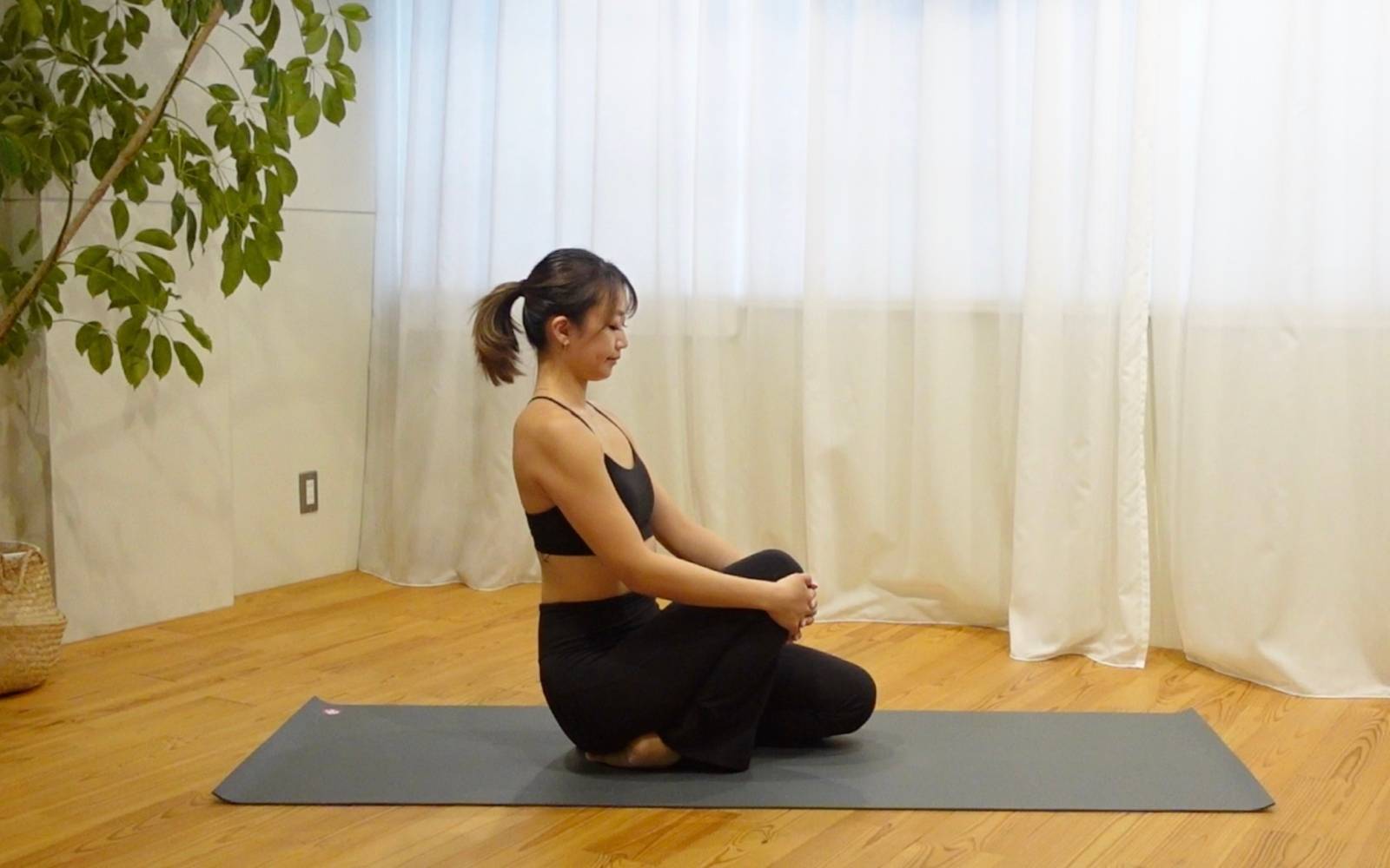 足首ストレッチ