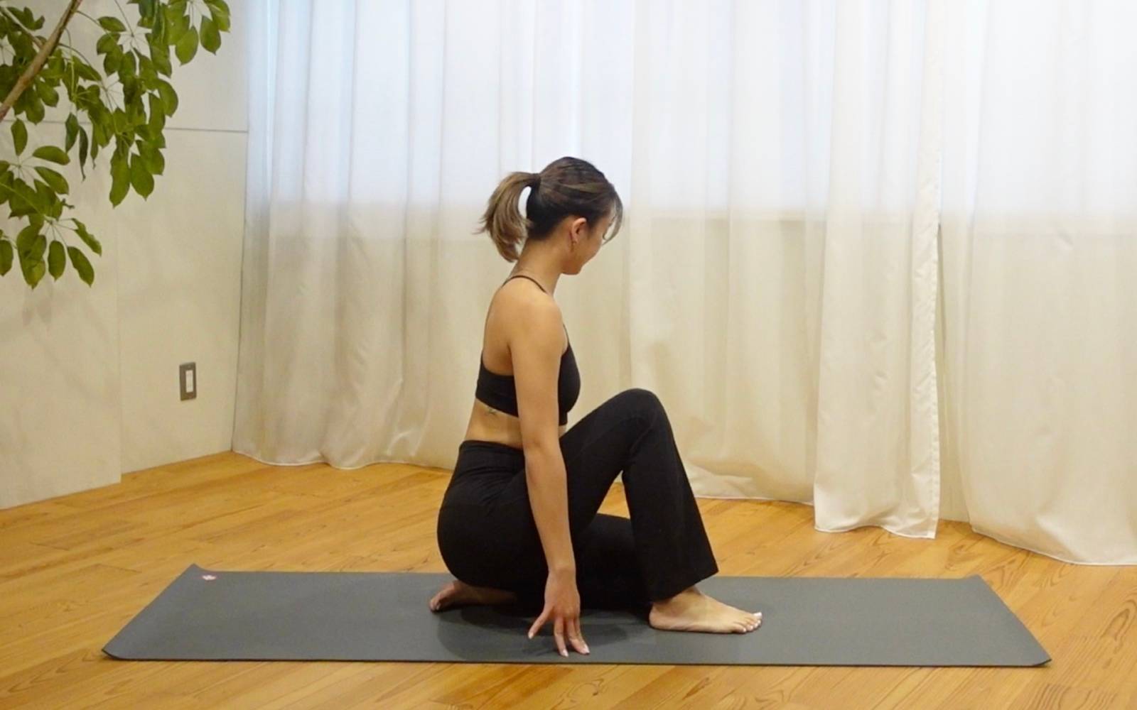 ふくらはぎストレッチ