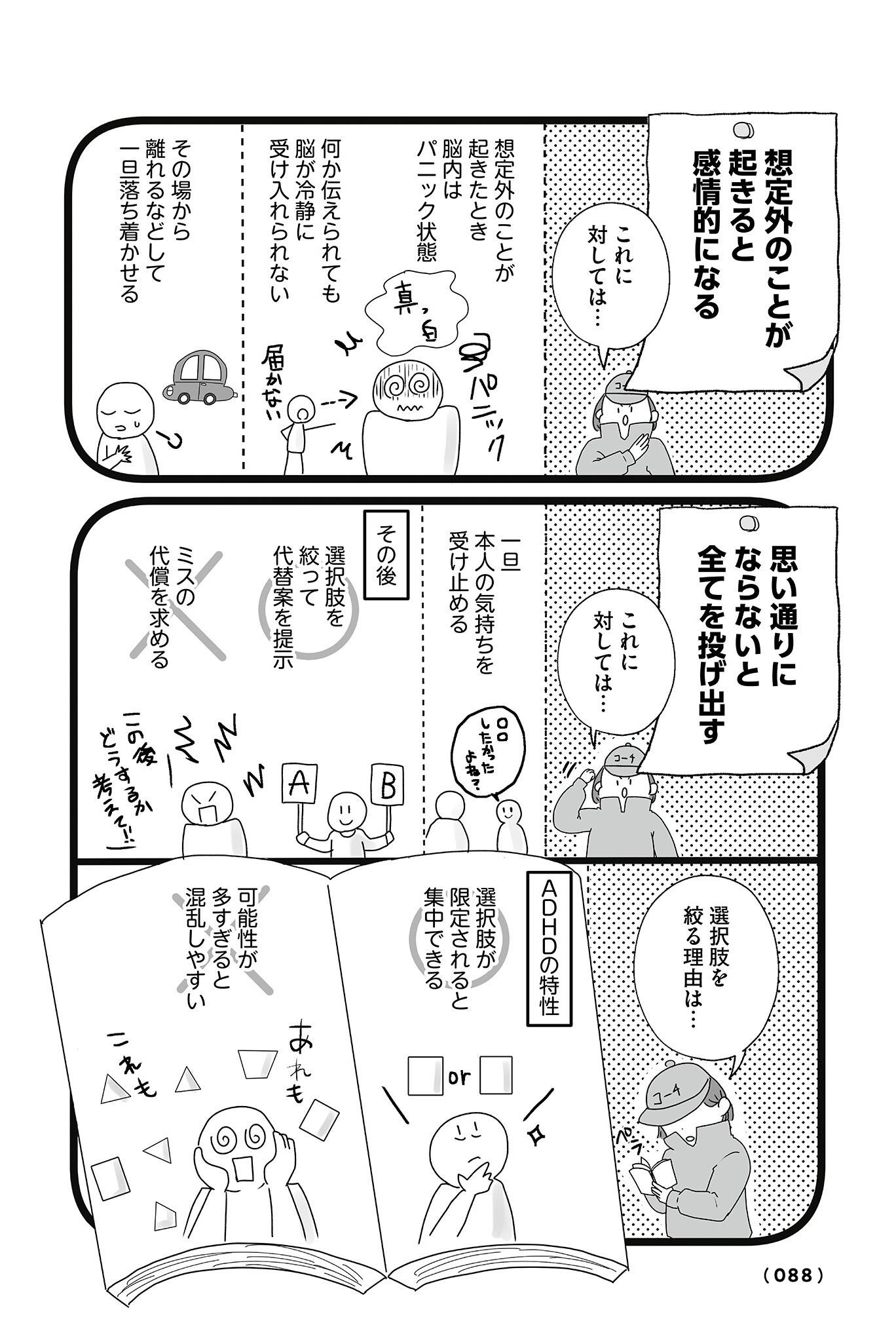 『もしかして、うちの夫はＡＤＨＤ？』（はちみつコミックエッセイ）より