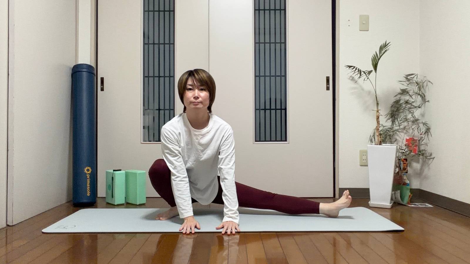 内転筋群ストレッチ