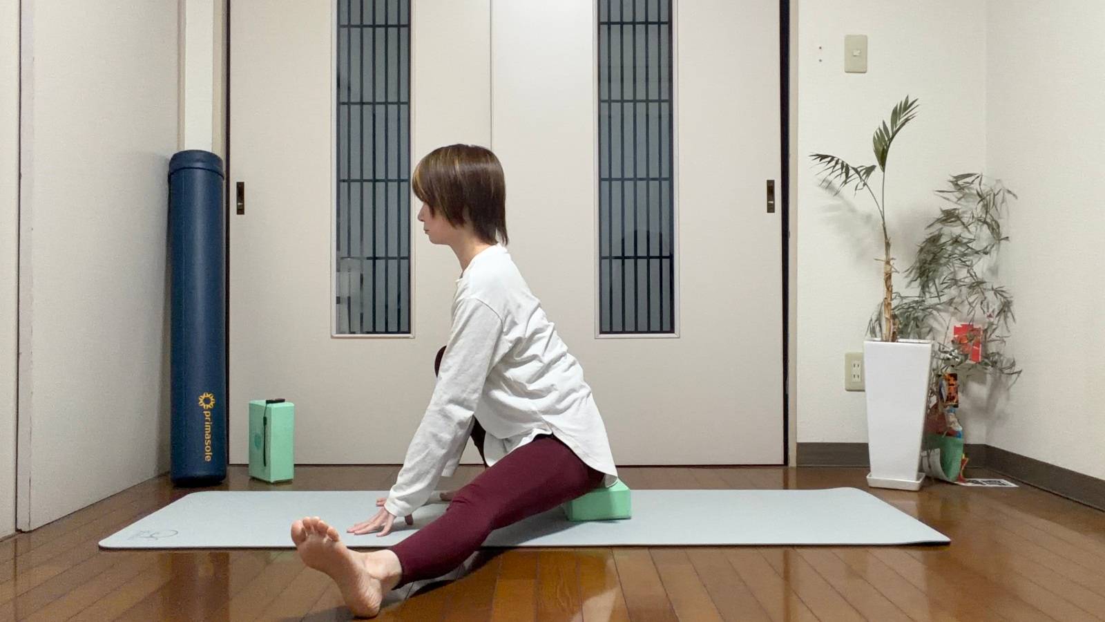 内転筋群ストレッチ