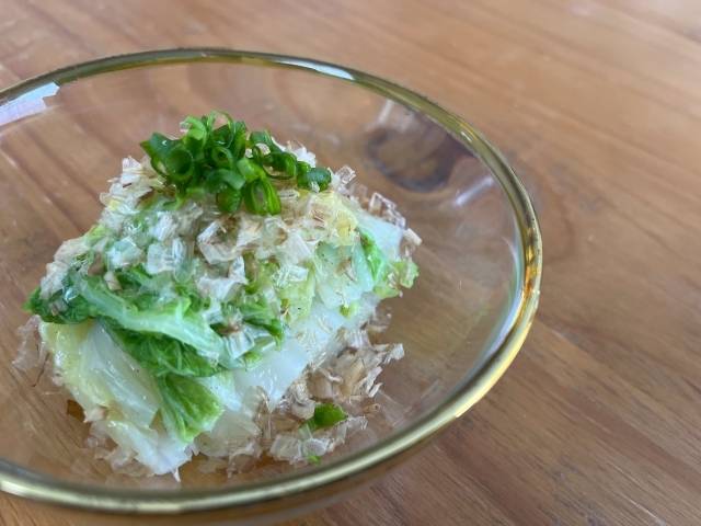 白菜　おひたし