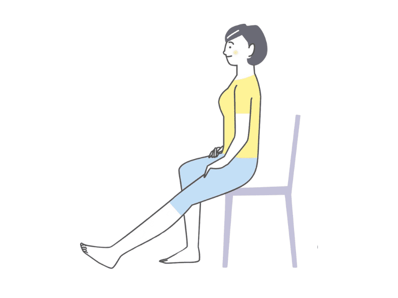 足指ストレッチ