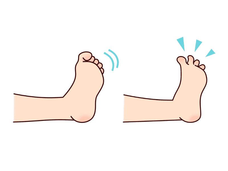 足指ストレッチ