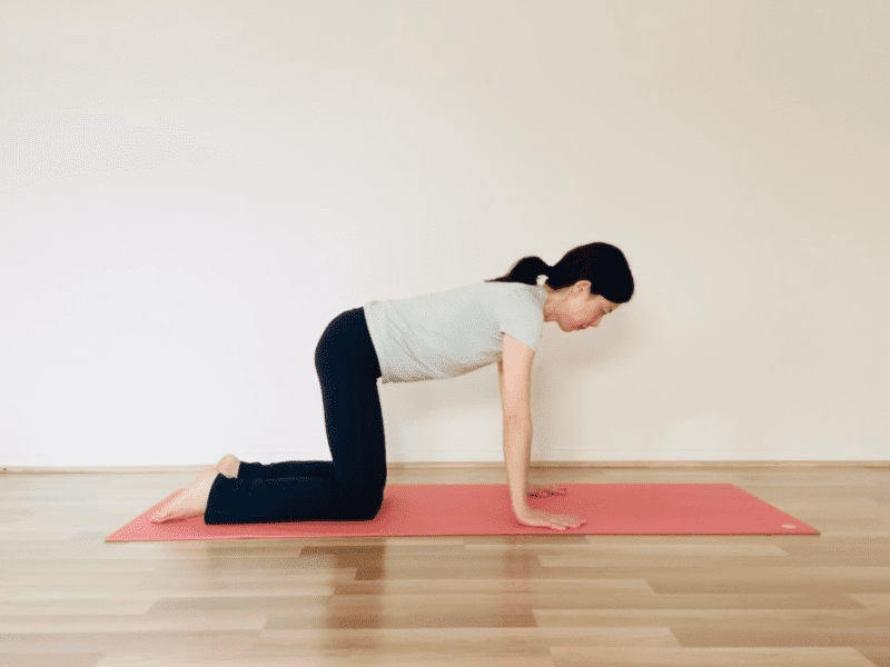 脇ほぐしストレッチ