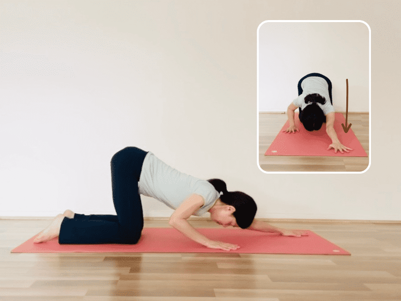 脇ほぐしストレッチ