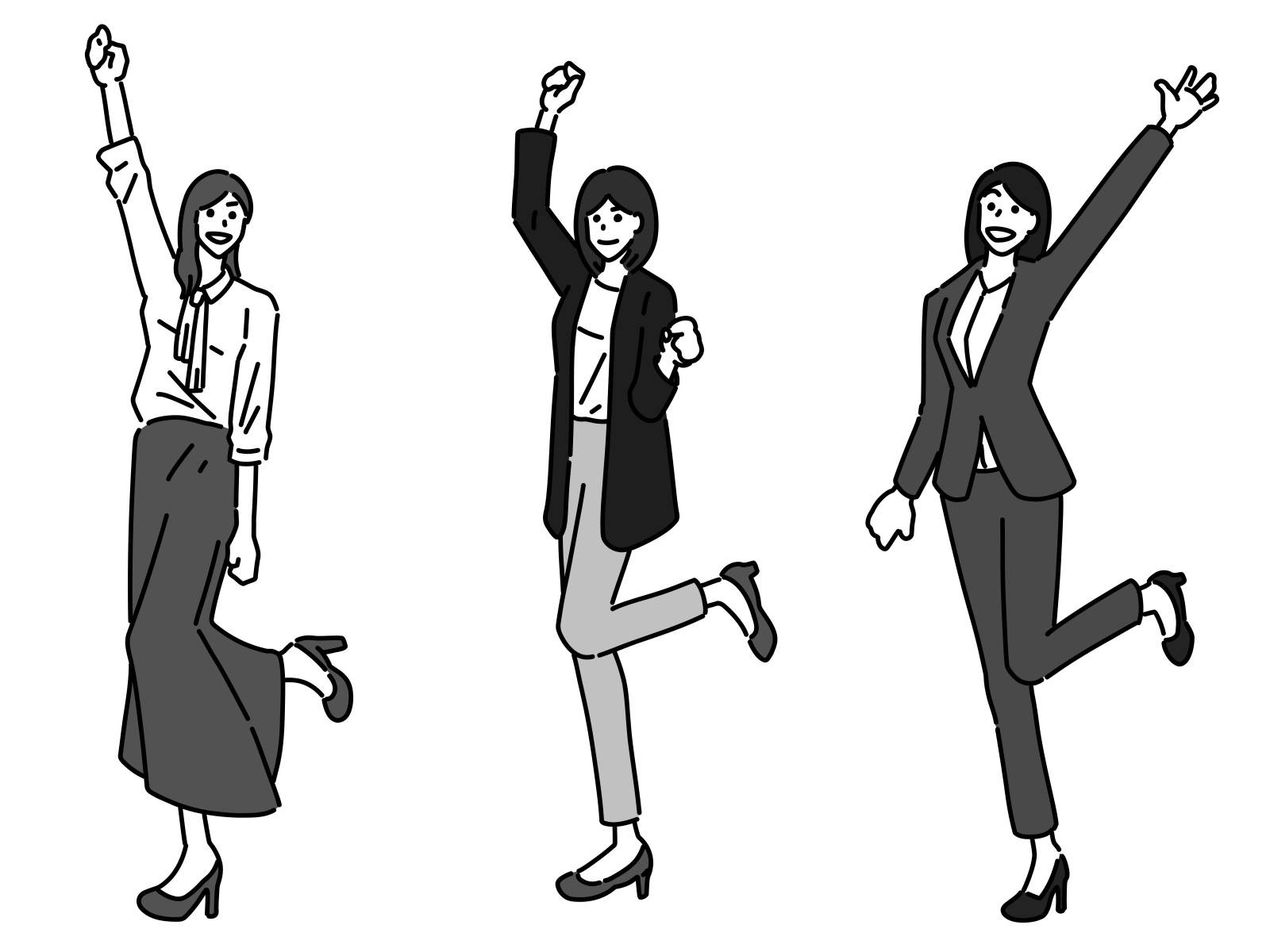 元気な女性たち