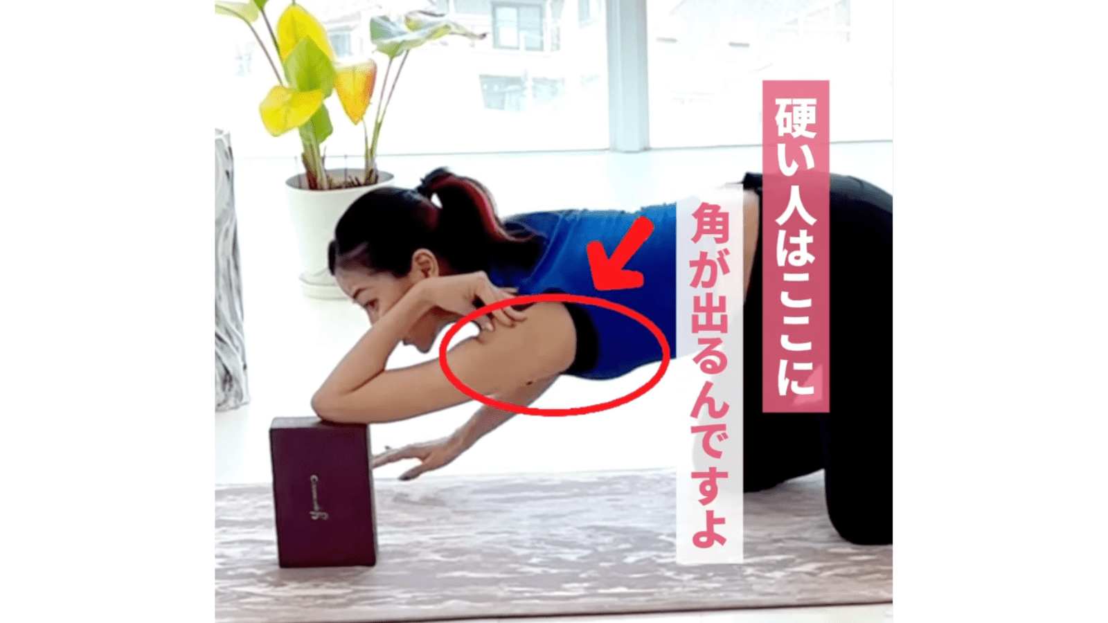 二の腕痩せストレッチ