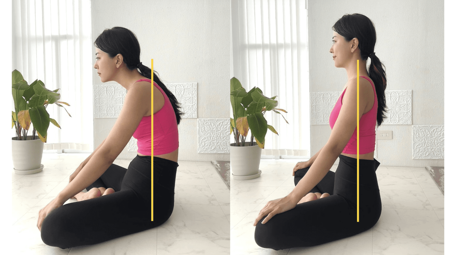 二の腕痩せストレッチ/姿勢が悪い