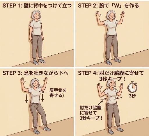 壁エクササイズ 生成AI