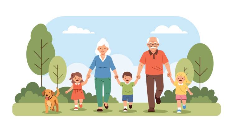 【孫の世話が祖父母の認知機能に好影響？！】研究で見えた関連性とは