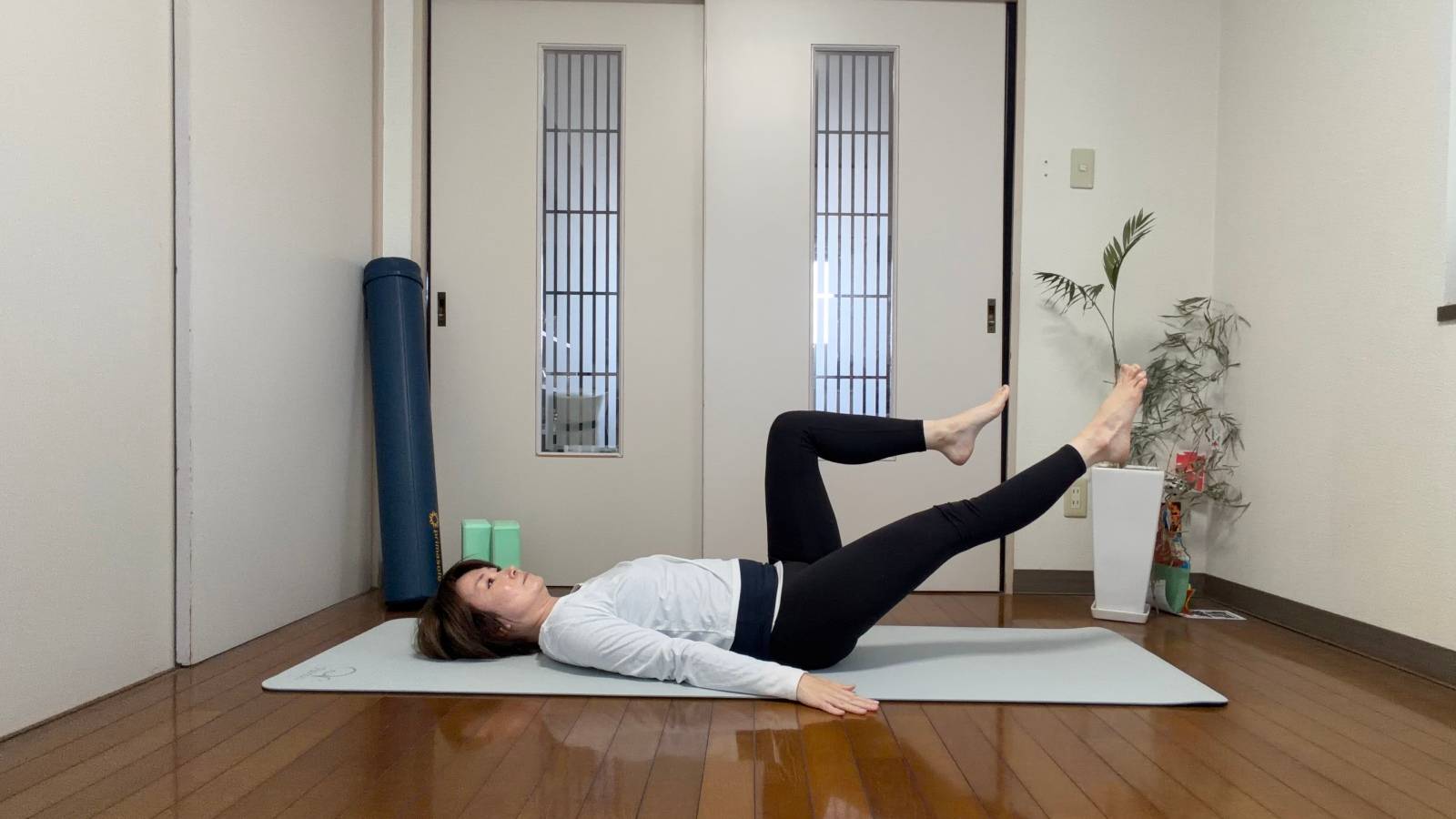 バイシクルレッグレイズ