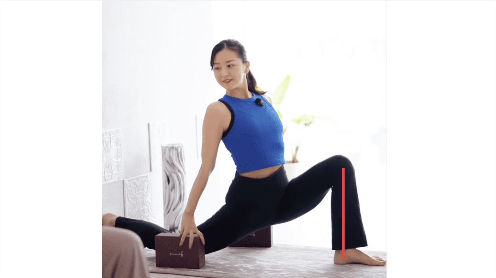 前ももストレッチ