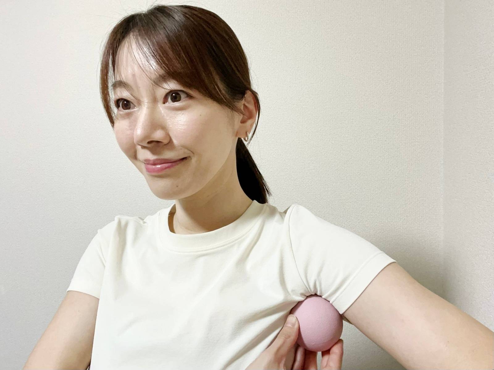 脇の下マッサージ