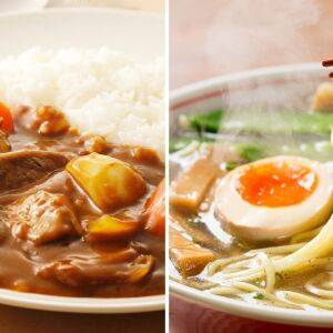「カレー」と「ラーメン」、糖質が多いのはどっち？管理栄養士が比較して解説