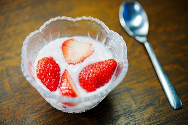 いちごとヨーグルト