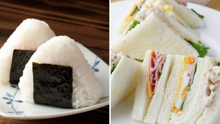 「おにぎり」と「サンドイッチ」、糖質が多いのはどっち?管理栄養士が比較して解説