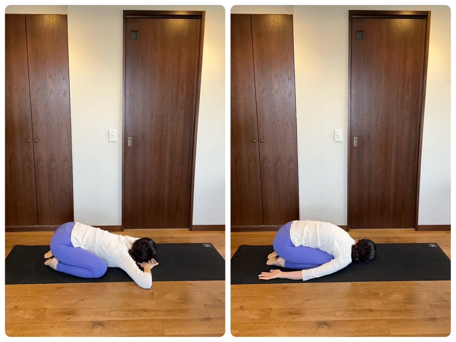 チャイルドポーズ②