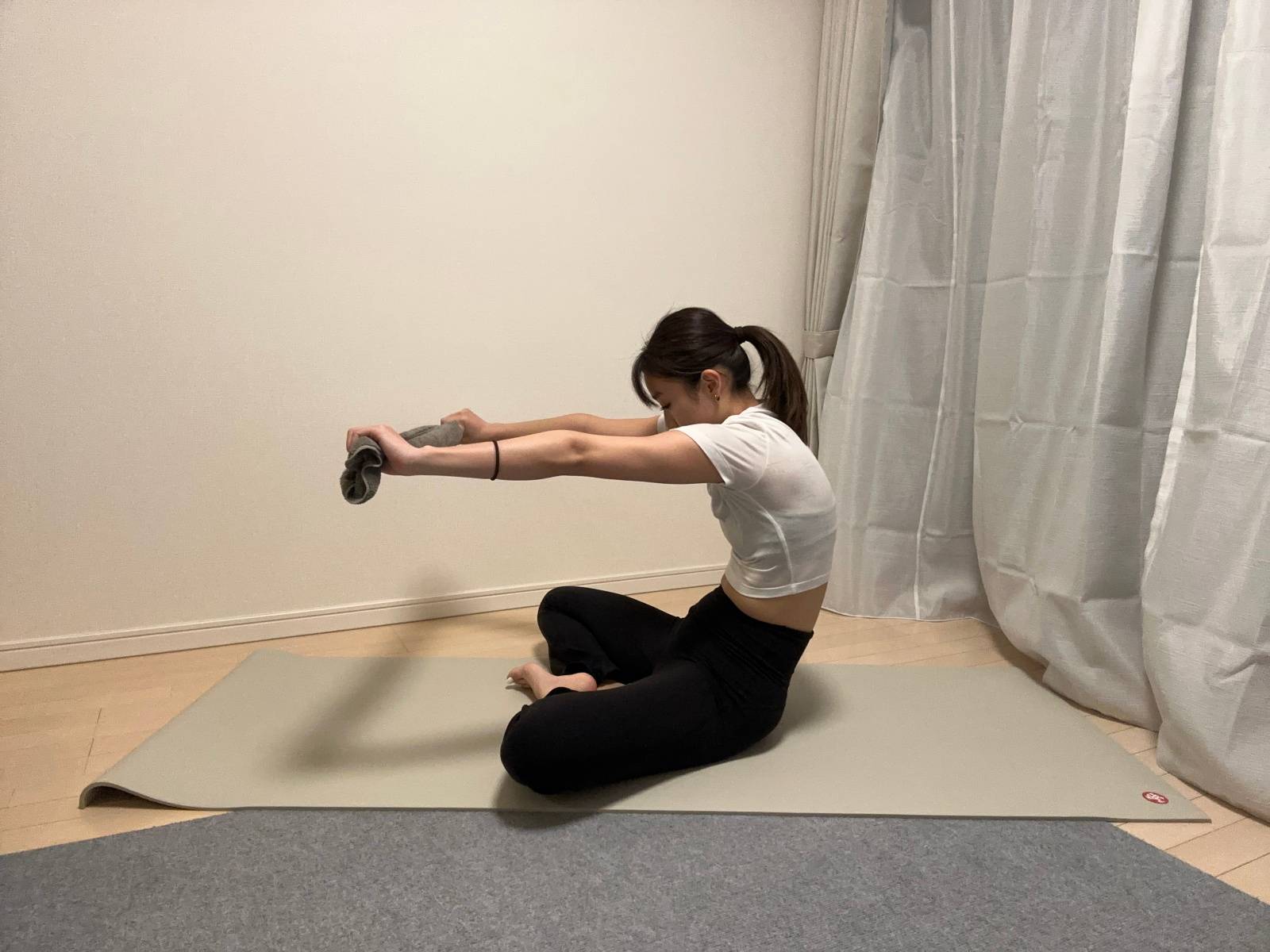 背骨ストレッチ