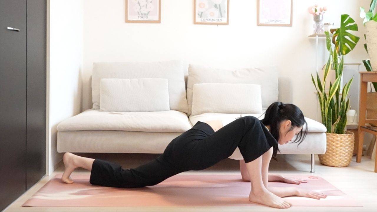 トカゲのポーズ