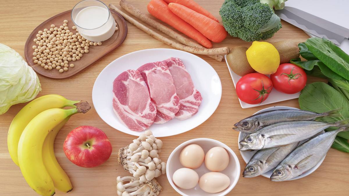 さまざまな食材