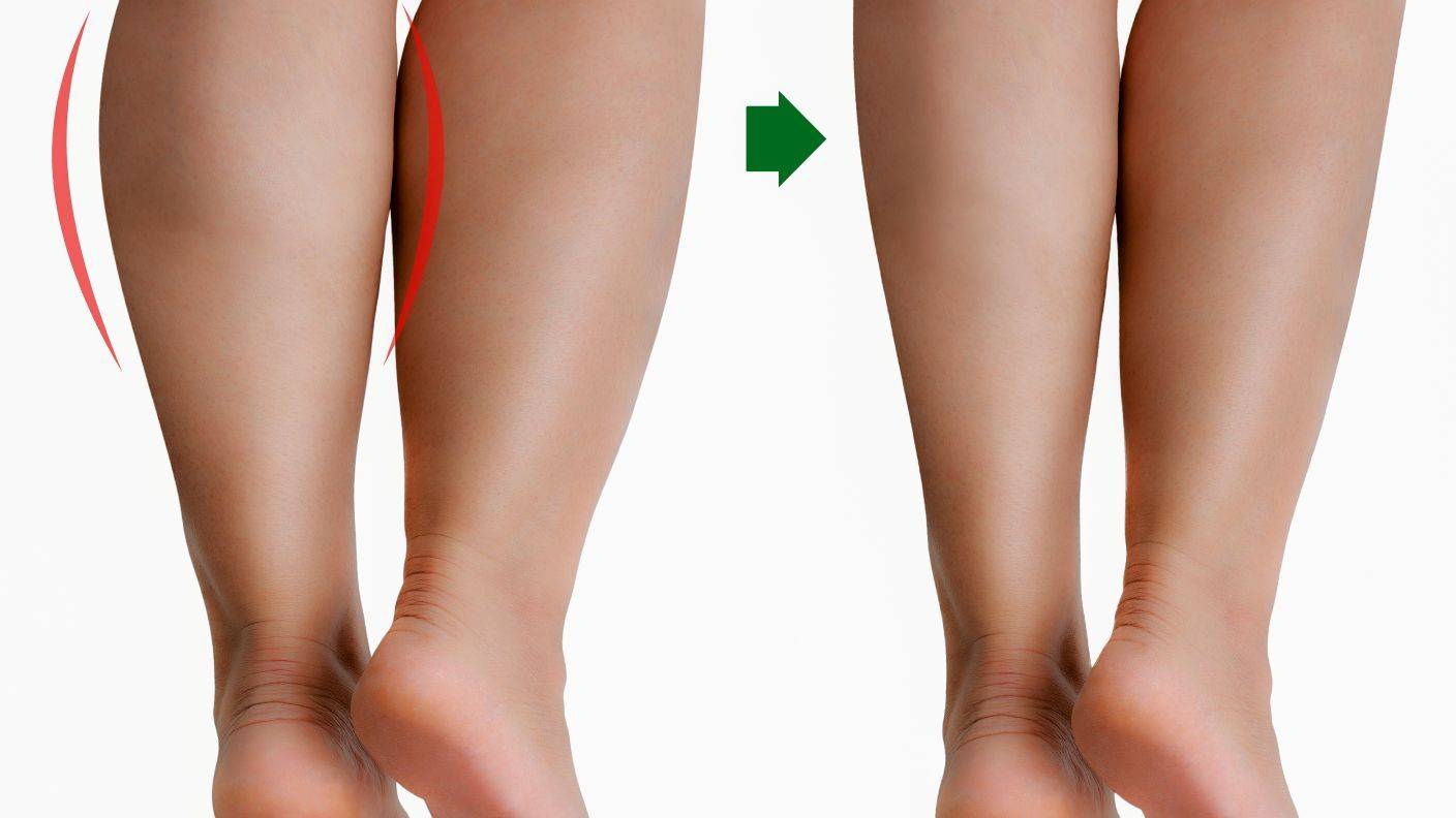 ふくらはぎの外側が張る、太って見える……その原因とは？重心の位置を整えて張りを減らす内ももストレッチ